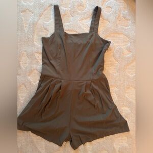Vuori Villa romper in Dark Oregano